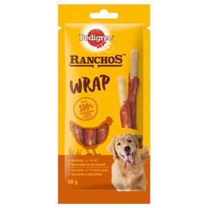 Pedigree Ranchos Wrap - výhodné balení: kuřecí 6 x 40 g