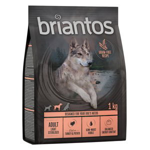 Briantos Adult bez obilnin 1 kg za výhodnou cenu! - Adult Light/Sterilised krůtí & brambory - bez obilovin