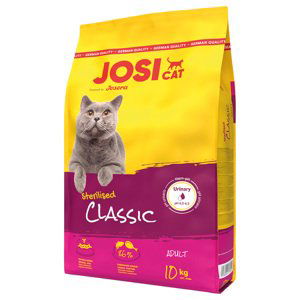 JosiCat Sterilised Classic s lososem - 10 kg