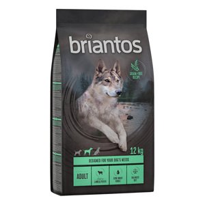 Briantos Adult jehněčí & brambory - bez obilovin - 12 kg