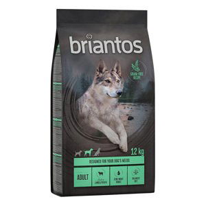 Briantos Adult jehněčí & brambory - bez obilovin - 2 x 12 kg