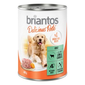 Briantos Delicious Paté 6 x 400 g - jehněčí s mrkví