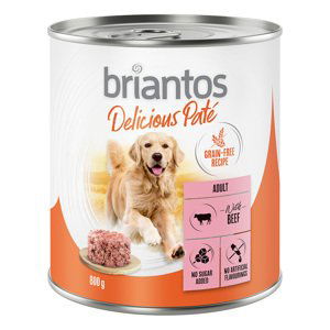 Briantos Delicious Paté 6 x 800 g - hovězí