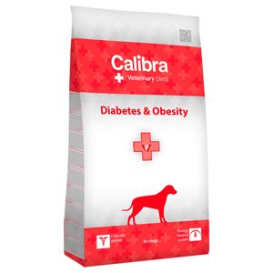 Calibra Veterinary Diet Dog Diabetes & Obesity s drůbežím - 12 kg