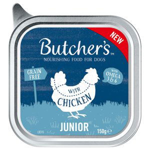 Butcher's Original Junior 24 × 150 g - výhodné balení - s kuřecím