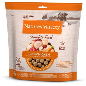 Nature's Variety Mini mrazem sušené krmivo, 3 x 120 g - 2 + 1 zdarma - kuřecí (3 x 120 g)