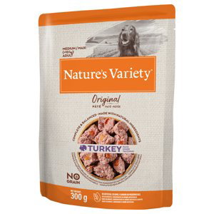 Nature's Variety  Paté 8 x 150 g / 8 x 300 g - 6 + 2 zdarma - Original Paté No Grain Medium/Maxi Adult krocaní  8 x 300 g