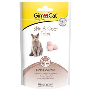 GimCat Skin & Coat Tabs - výhodné balení: 3 x 40 g