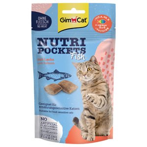 GimCat Nutri Pockets Fish - s lososem (60 g)