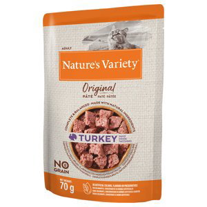 Nature's Variety Original kapsičky, 9 + 3 / 32 +12 / 16 + 6 zdarma - krocaní 12 x 70 g