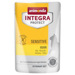 Animonda Integra Protect Adult Sensitive 24 × 85 g - kuřecí