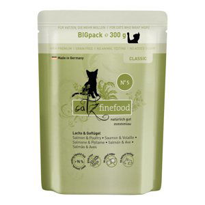 catz finefood 6 × 300 g - losos a drůbeží