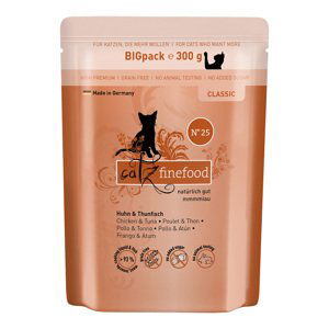 catz finefood 24 × 300 g - výhodné balení - kuřecí a tuňák