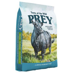 Taste of the Wild Prey s hovězím Angus - Výhodné balení: 2 x 11,4 kg