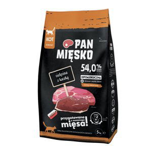 Pan Mięsko Cat telecí s kachním Medium - Výhodné balení: 2 x 5 kg