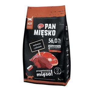 Pan Mięsko Cat hovězí a jelení Medium - 5 kg