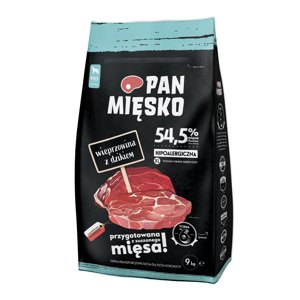 Pan Mięsko XL vepřové s divočákem - Výhodné balení: 2 x 9 kg