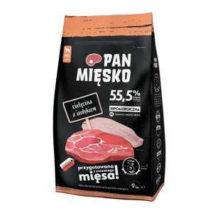 Pan Mięsko Medium telecí s krůtím - Výhodné balení: 2 x 9 kg