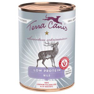 Ekonomické balení Terra Canis Alimentum Veterinarium Low Protein 12 x 400 g - Hra