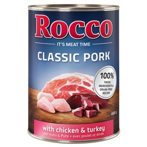 Rocco Classic Pork 6 x 400g - kuřecí a krůtí