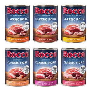 Rocco Classic Pork 6 x 400g - míchané balení (6 druhů)