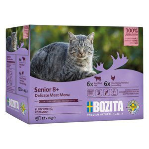 Bozita Morsels in Sauce Senior 12 x 85 g - Balení směsí (2 druhy)