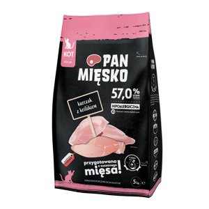 Pan Miesko XS Kitten kuře s králíkem - 5 kg