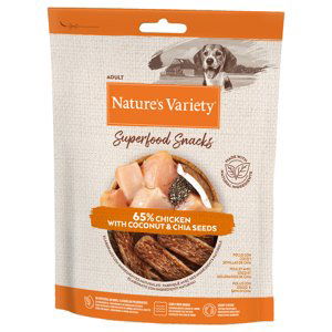 Nature's Variety Superfood Snacks, 2 x 85 g - 25 % sleva - kuřecí (2 x 85 g)