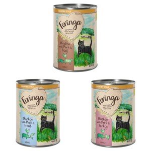 Feringa Country Style Menü 6 x 400 g - míchané balení 1: krůta, hovězí, pstruh