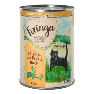 Feringa Country Style Menü 6 x 400 g - kuřecí, vepřové, kachna