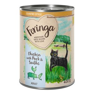 Feringa Country Style Menü 24 x 400 g – výhodné balení - kuřecí, vepřové, treska