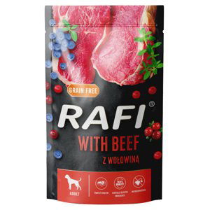 Rafi Dog 10 × 500 g - hovězí