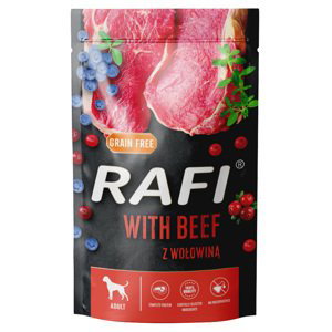 Rafi Dog 20 x 500 g - výhodné balení - hovězí