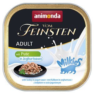 Animonda Vom Feinsten Adult Milkies v omáčce - výhodné balení - krůtí v jogurtové omáčce