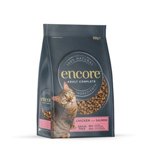 Encore Cat kuřecí s lososem - 800 g