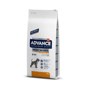 Advance Veterinary Diets, 13 + 2 kg zdarma - Weight Balance Medium/Maxi