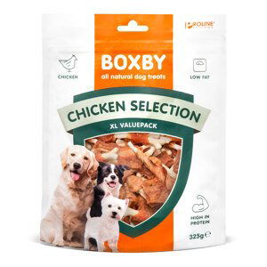 Boxby snacky - 10 % sleva -kuřecí výběr (2 x 325 g)
