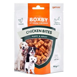 Boxby snacky - 10 % sleva - Bites kuřecí a ryby (2 x 90 g)