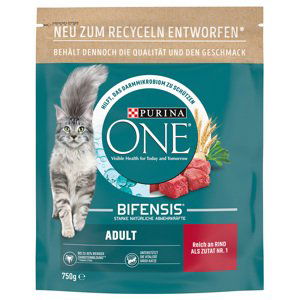 PURINA ONE Adult hovězí & celozrnné obiloviny - 750 g