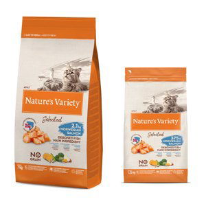 Nature's Variety granule 7 kg + 1,25 kg zdarma! -  norský losos 7 kg + norský losos 1,25 kg