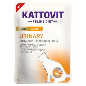 Kattovit Urinary Paté 10 × 85 g - s kuřecím