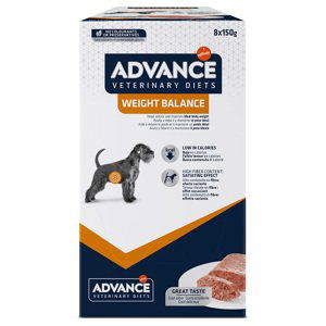 Advance Veterinary Diets, 8 x 150 g / 11 x 100 g  - 6 + 2 / 9 + 2 zdarma - Dog Weight Balance 8 x 150g