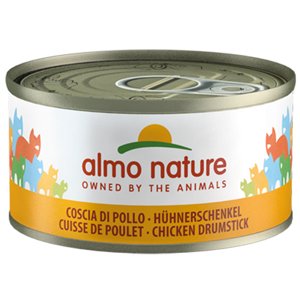 Almo Nature HFC Natural konzevy, 24 x 70 g - 20 + 4 zdarma - Kuřecí stehna (24 x 70 g)