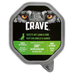 Crave Adult Dog paštika 150 g - 20 % sleva - jehněčí & hovězí (150 g)