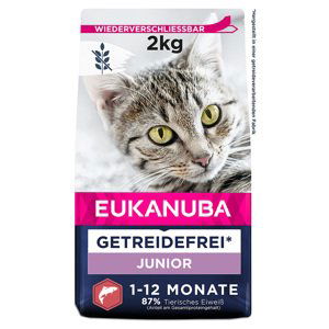 Eukanuba granule, 2 kg - 15 % sleva -  Kitten Grain Free bohaté na lososa