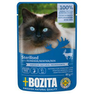 Bozita kousky v omáčce Sterilised 12 x 85 g - sobí