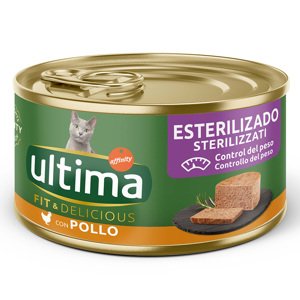 Ultima Fit & Delicious Sterilized 24 x 85 g - kuřecí