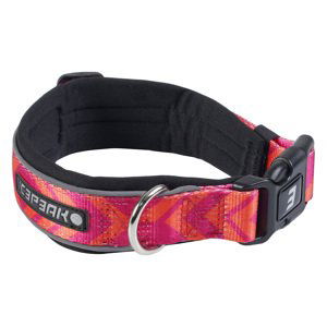 Icepeak Pet®Live obojek Soft, cranberry - velikost S: obvod krku 30–40 cm, šířka 20 mm