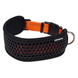 Icepeak Pet® obojek Comb, oranžová - velikost S: obvod krku 25–35 cm, šířka 50 mm