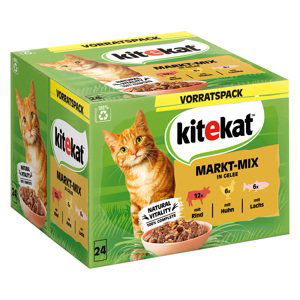 Kitekat kapsičky 24 / 48 x 85 g - 15 % sleva - Markt-Mix kapsičky 24 x 85 g v želé